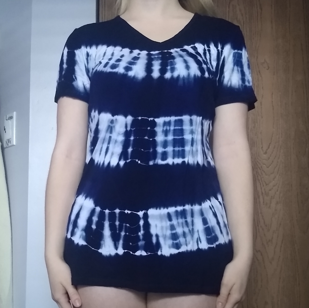 Navy Tie Dye T-Shirt